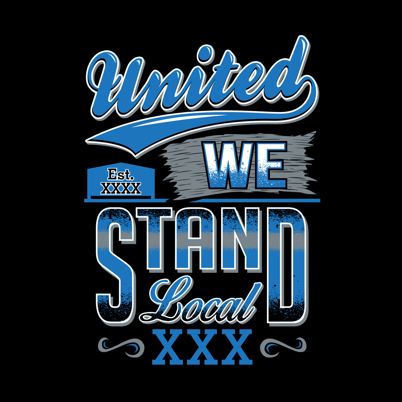 United We Stand - Blue