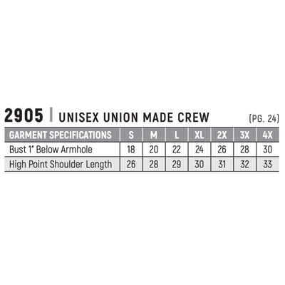 UBC 255 - Carpenter Star Union Made T-Shirt