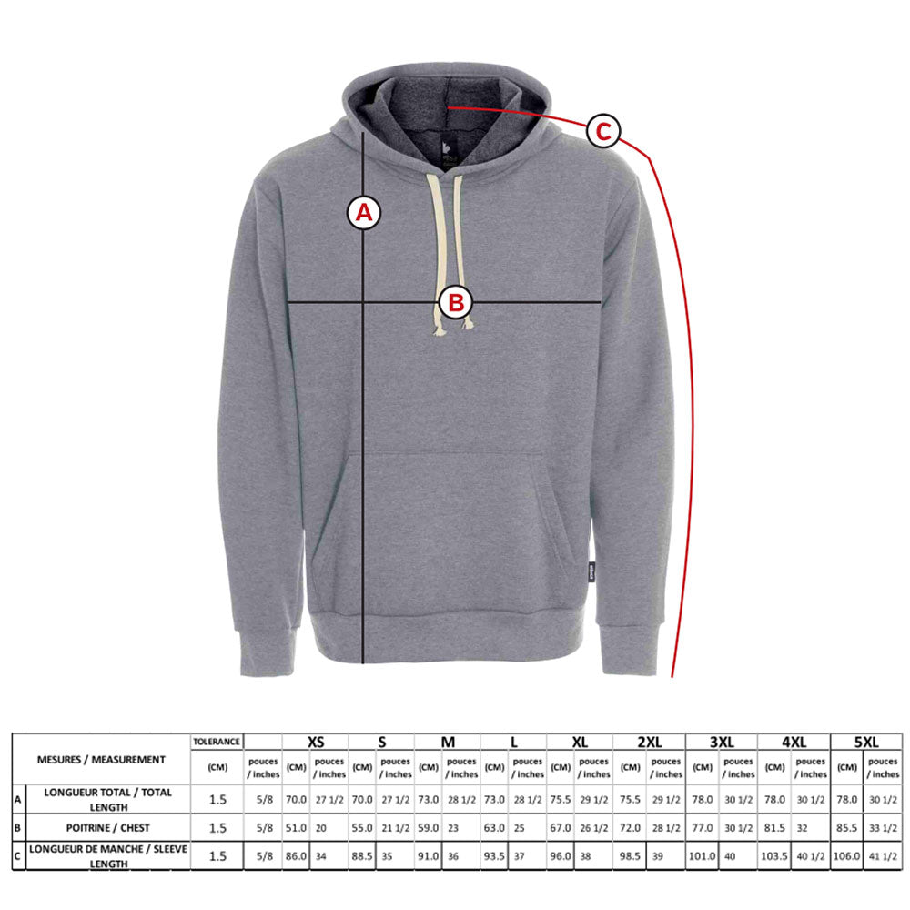 Ironworkers Local 720 - "Union" Popover Hoodie (Black)