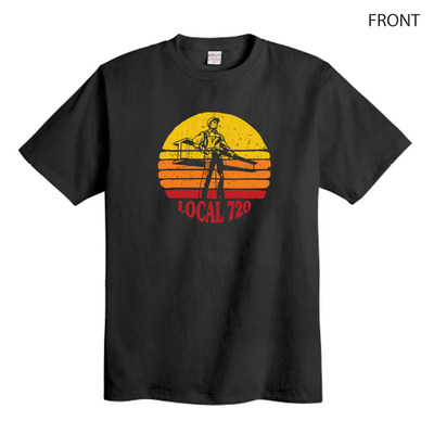 Ironworkers Local 720 - Sunrise T-Shirt (Black)