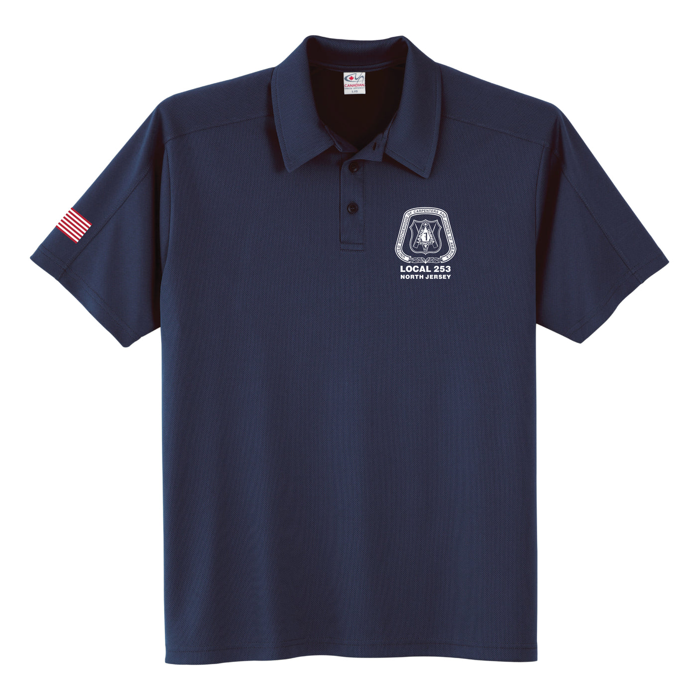 UBC 253 Logo - Unisex Polo Shirt (Navy)