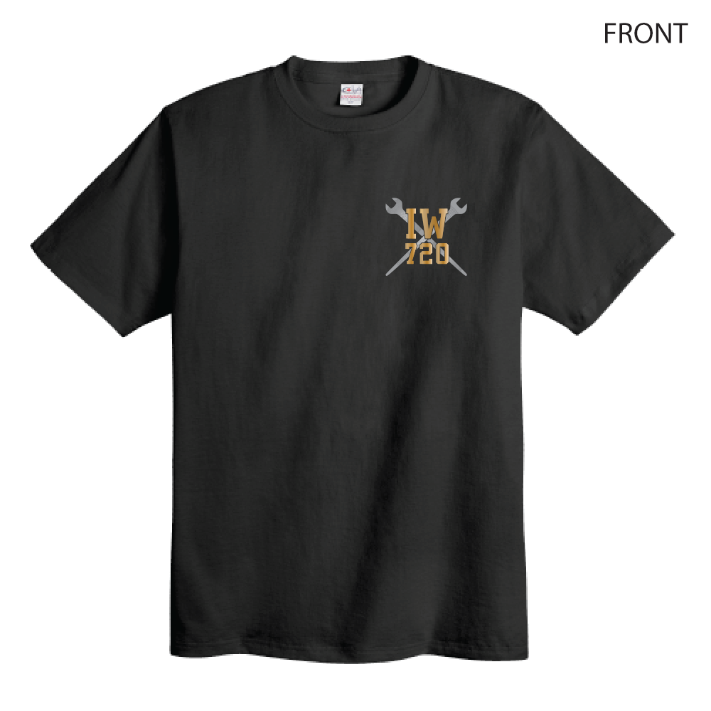 Ironworkers Local 720 - Metal Equinox T-Shirt (Black)