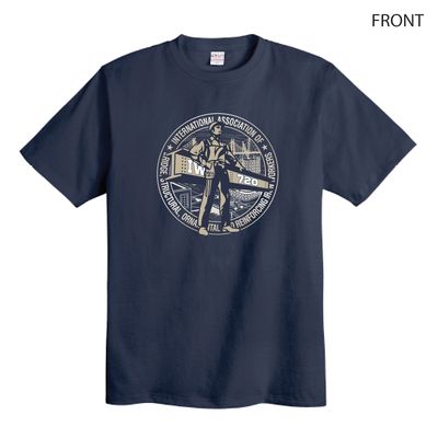 Ironworkers Local 720 - Vintage Beamman T-Shirt (Navy)