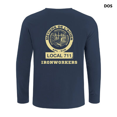 Ironworkers Local 711 - T-shirt manches longues