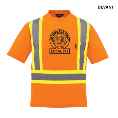 Ironworkers Local 711 - Safety T-Shirt - Short sleeve