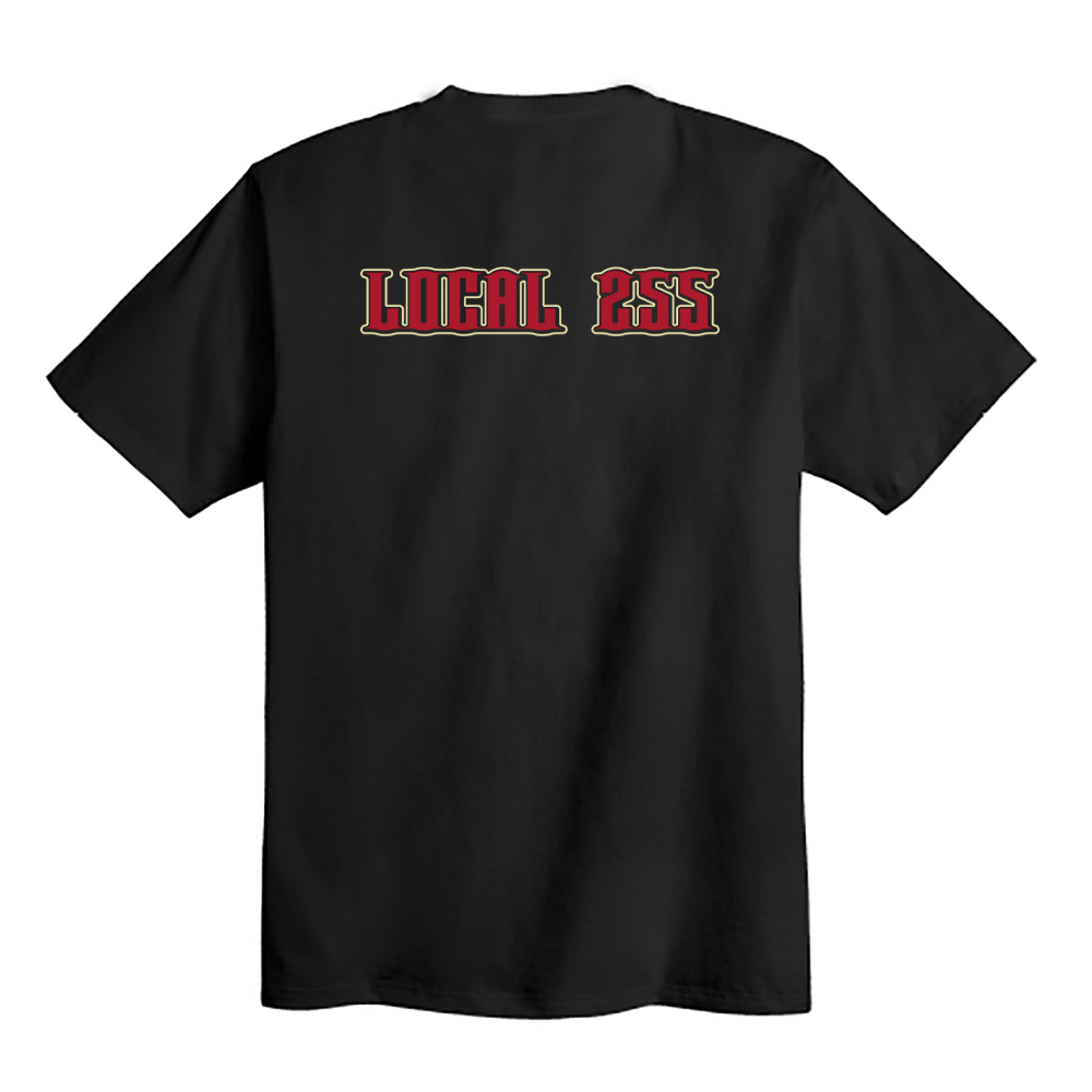 UBC 255 - Brotherhood Tools Union Made Black T-Shirt